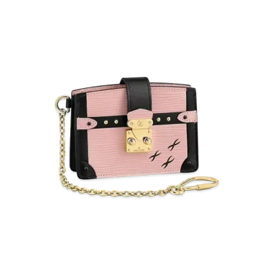 Louis Vuitton Epi Trunk Multicartes "Rose Ballerine"