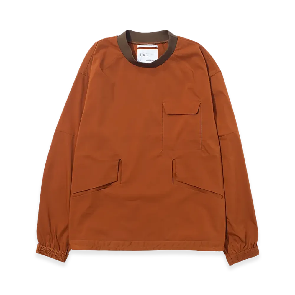 F/CE. MicroFT Technical Long Sleeve Shirt "Brick"