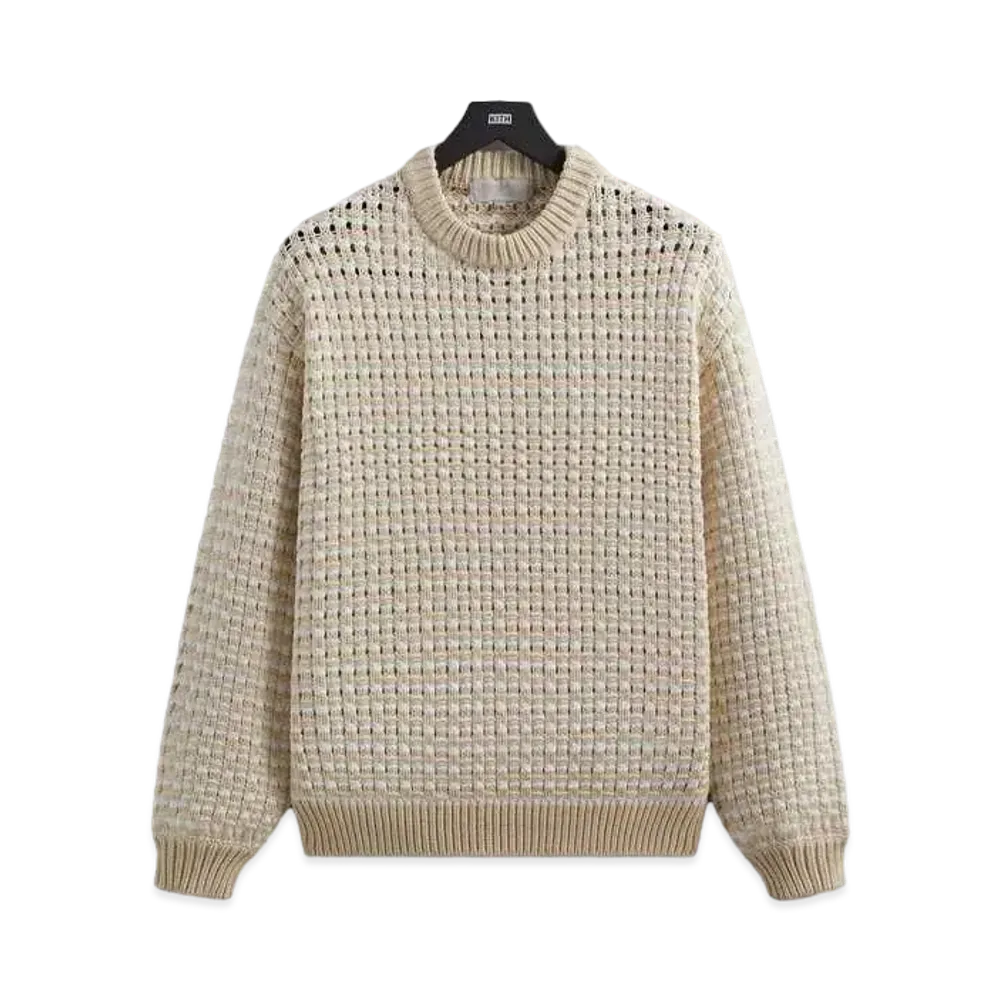 Kith Skip Stitch Saratoga Crewneck "Manuscript"