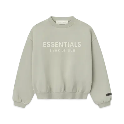 FEAR OF GOD ESSENTIALS Kids Fleece Crewneck "Abbey Stone"