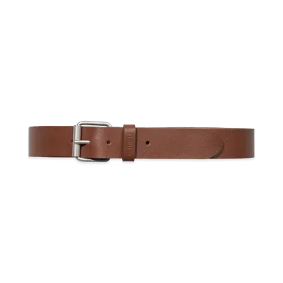 Carhartt WIP Script Belt "Cognac/Silver"