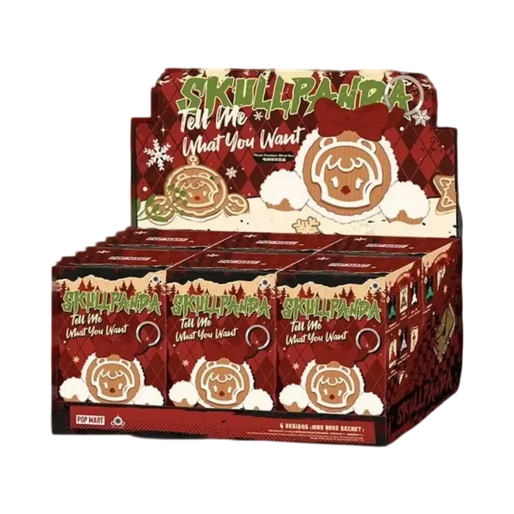 POP MART SKULLPANDA Tell Me What You Want Series Plush Pendant [Assortment Box]