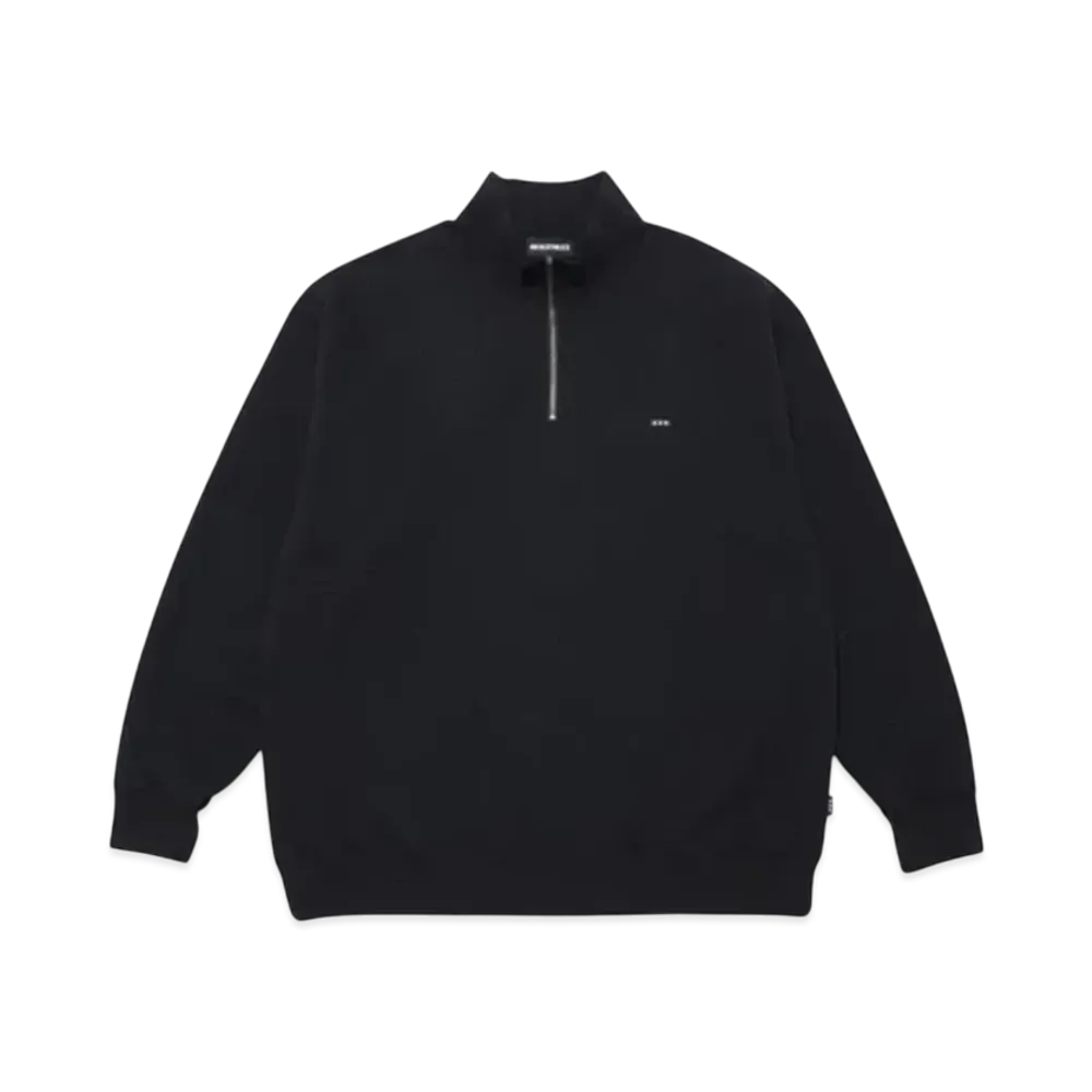 GOD SELECTION XXX Half Zip Sweat Shirt GX-A25-CS-01 "Black"