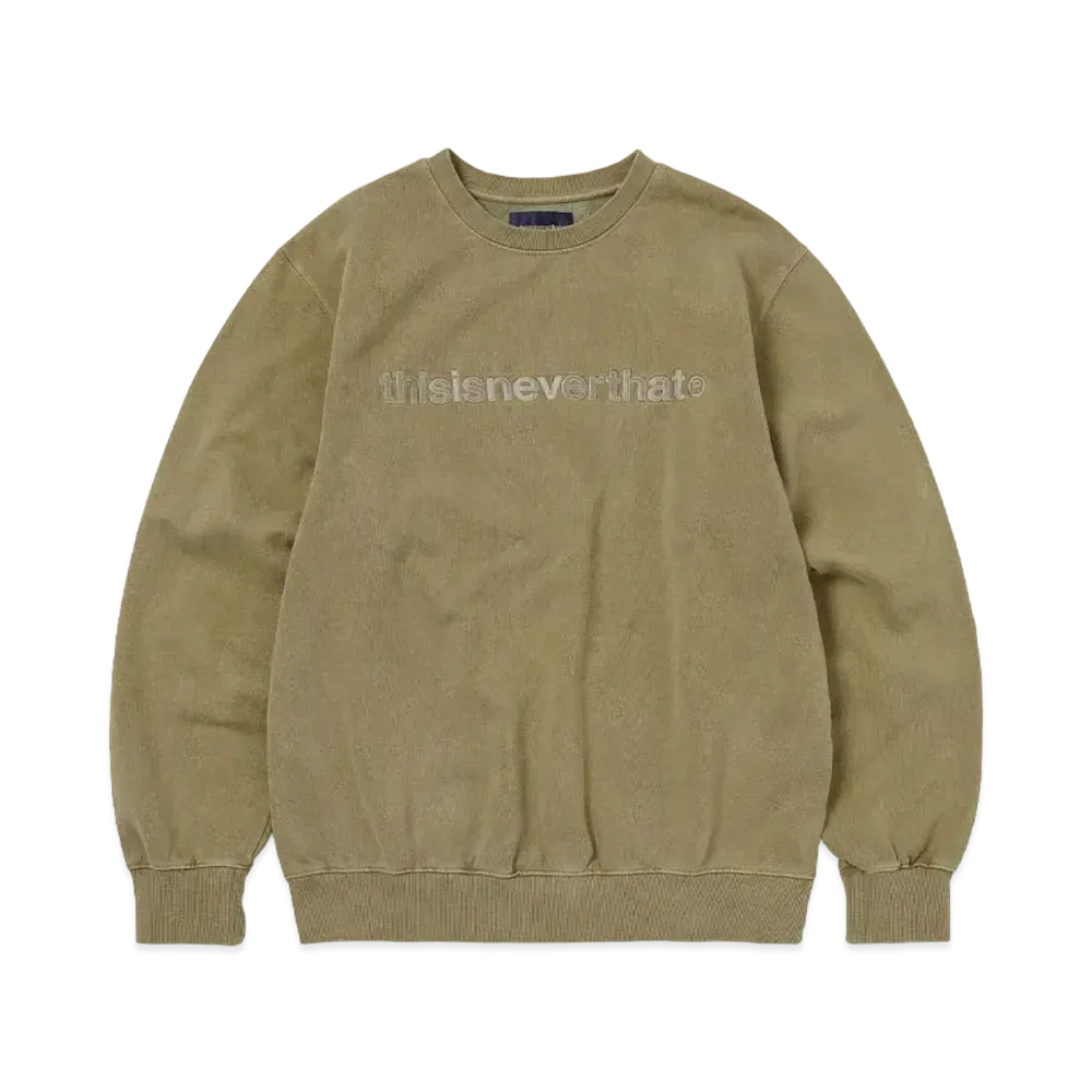 thisisneverthat T-Logo Crewneck "Coffee"