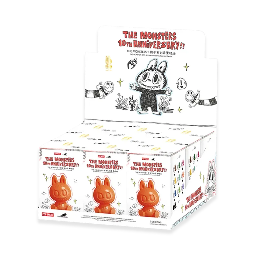 POP MART THE MONSTERS 10th Anniversary Series Scented Candle [Assortment Box]