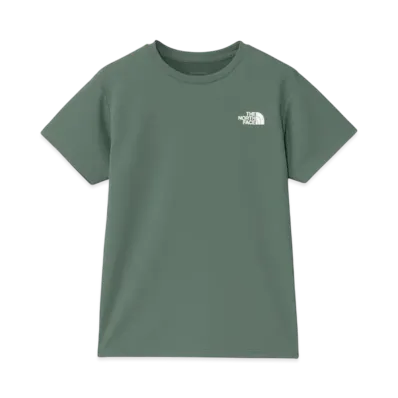 The North Face Kids Short Sleeve TNF B Free Tee "Duck Green"