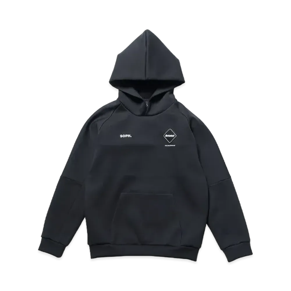 F.C.Real Bristol Tech Sweat Big Logo Hoodie (Kids) "Black"