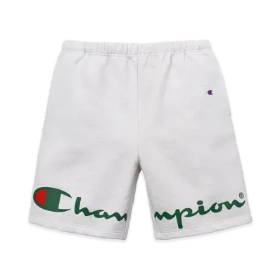 Supreme x Champion Sweatshort "Ash Grey"