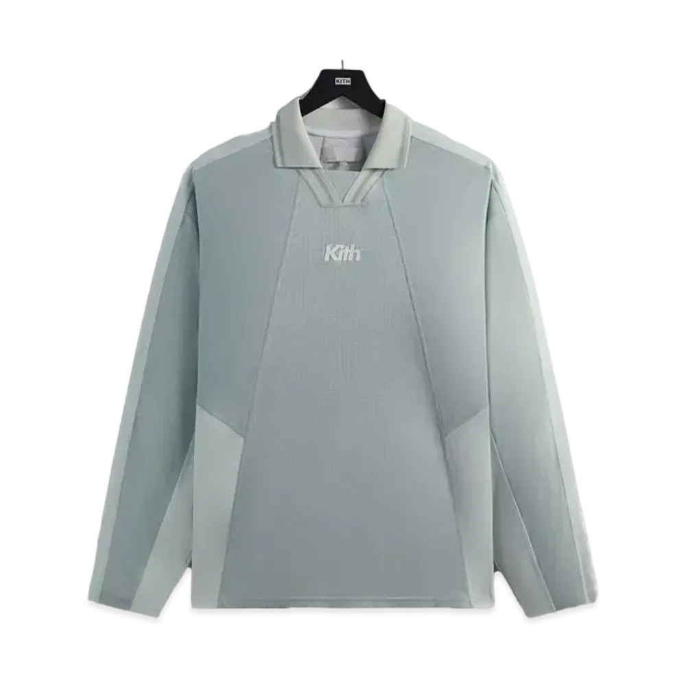 Kith Long Sleeve Panelled Otto Polo "Breath"