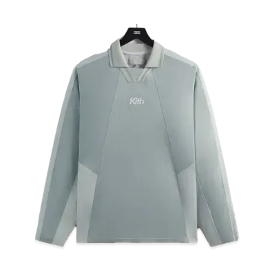 Kith Long Sleeve Panelled Otto Polo "Breath"
