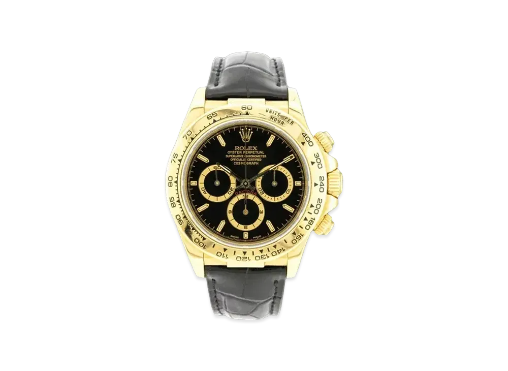 ROLEX Cosmograph Daytona "Black/Yellow Gold"