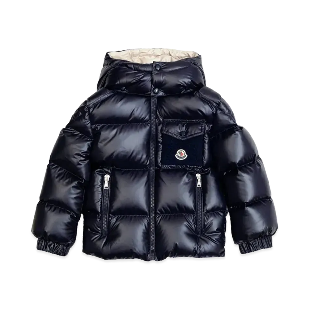 MONCLER Kids Yule Jacket "Night Blue"