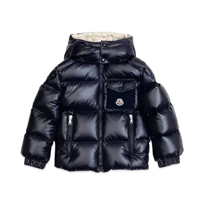 MONCLER Kids Yule Jacket "Night Blue"