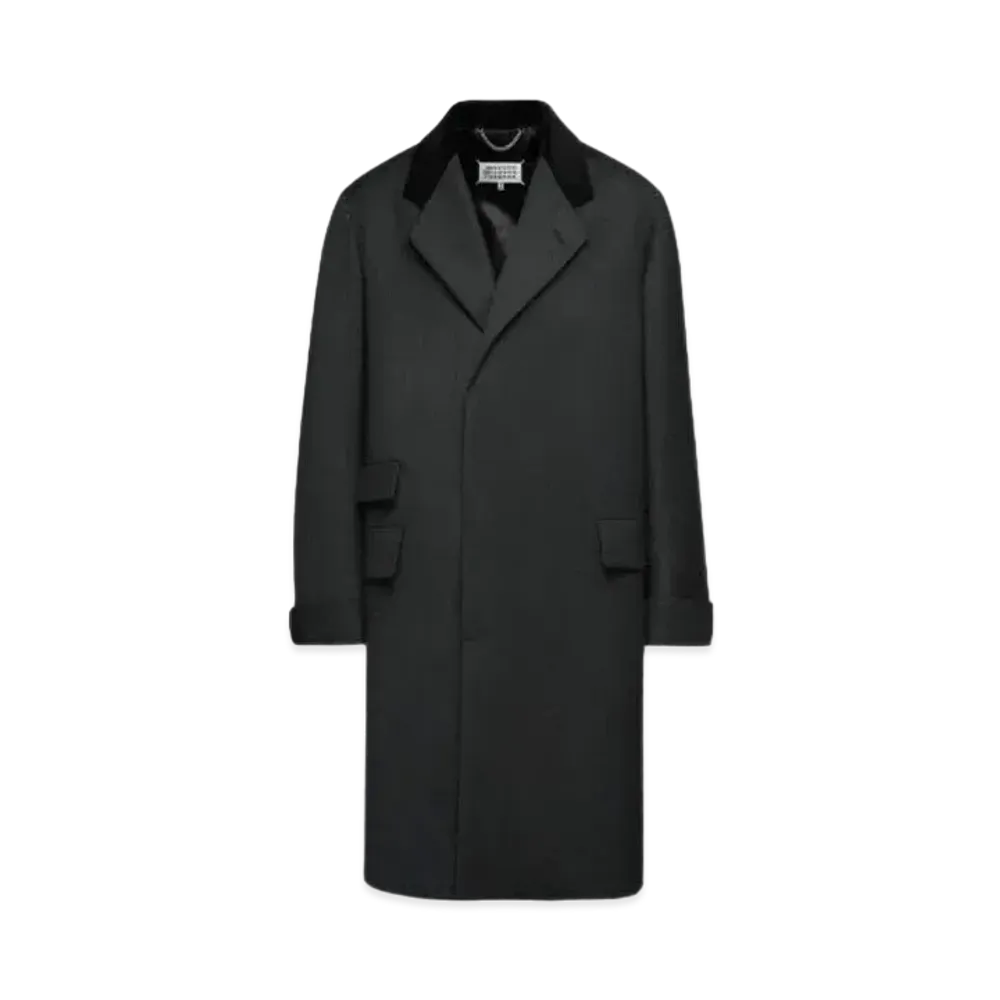 Maison Margiela Work In Progress Wool Coat "Charcoal"
