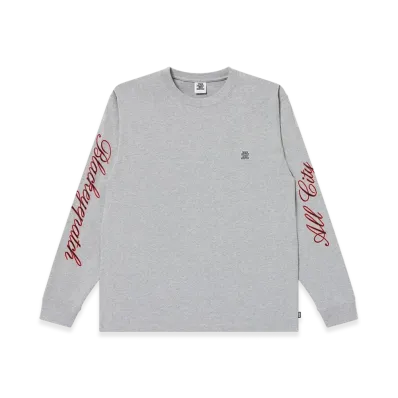 BlackEyePatch All City L/S Tee "Heather Gray"