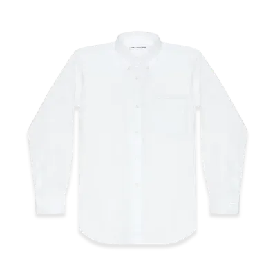 COMME des GARCONS SHIRT Cotton Oxford "White"