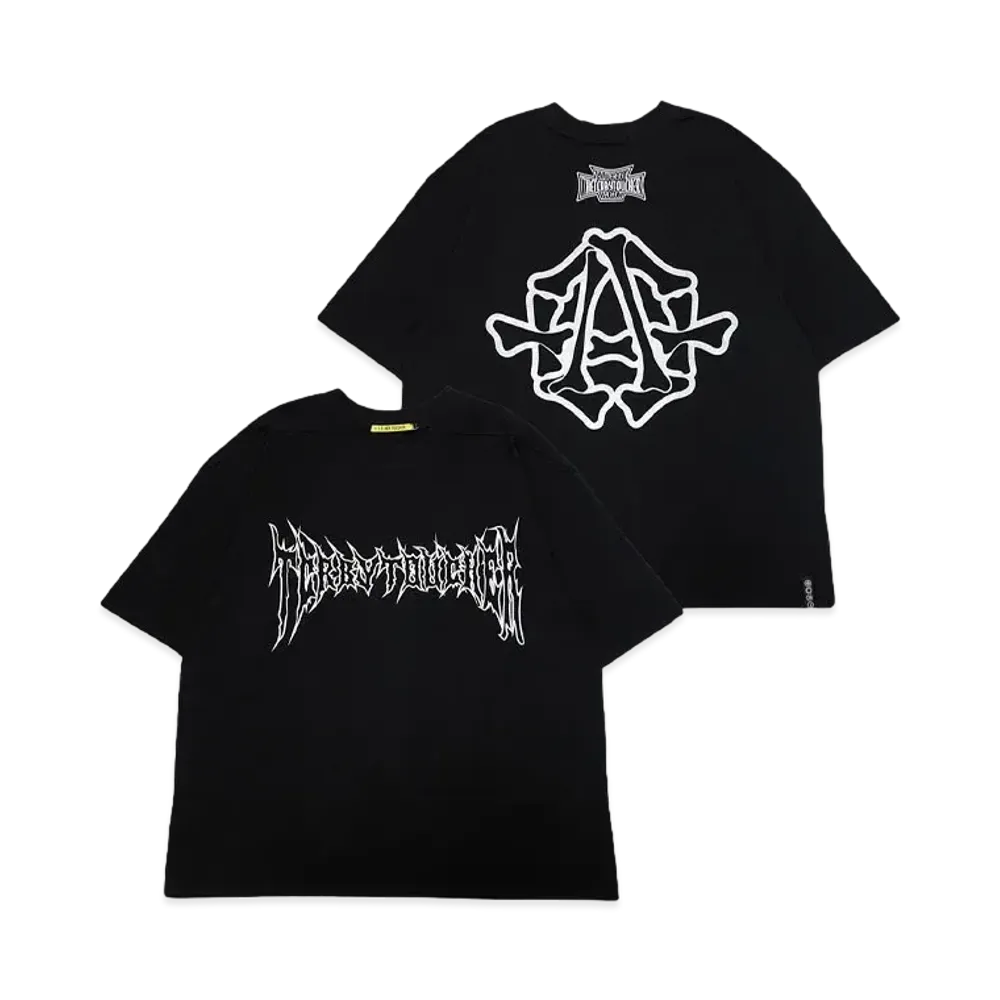 T.C.R BY TOUCHER T.C.R ANARCHY S/S TEE "BLACK"