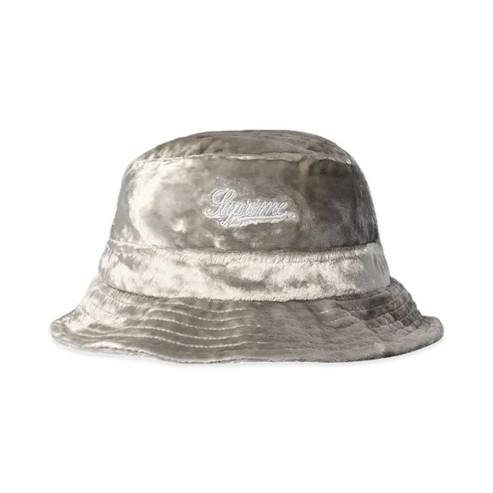 Supreme Crushed Velvet Crusher "Grey"