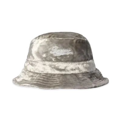 Supreme Crushed Velvet Crusher "Grey"