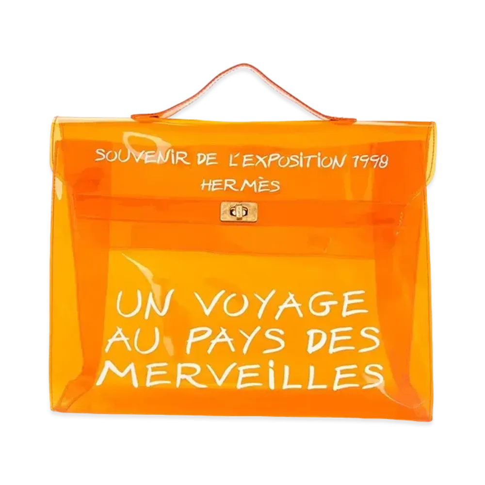 Hermes Vinyl Kelly "Orange"