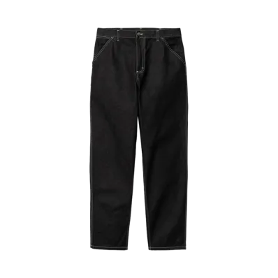 Carhartt WIP Simple Pant "Black(One Wash)"