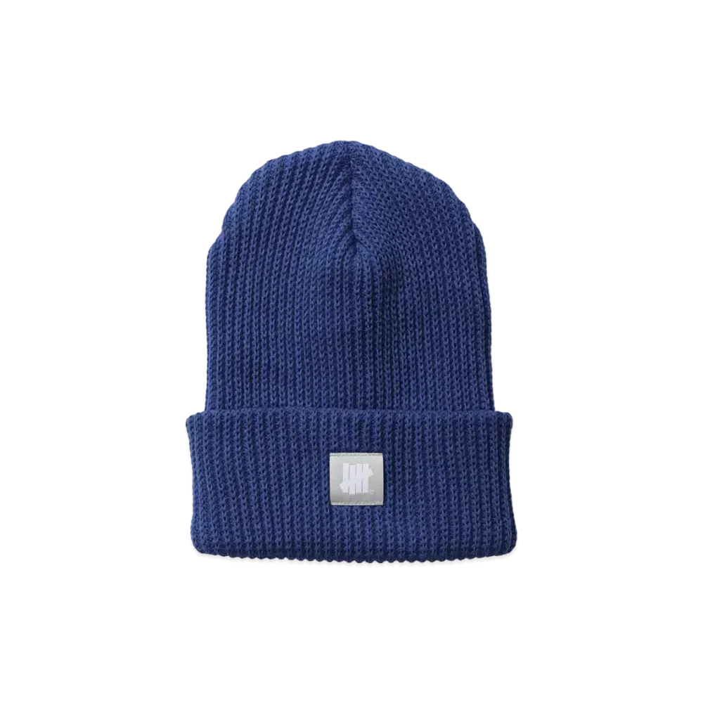 UNDEFEATED ICON LABEL BEANIE - 90195 "Blue"