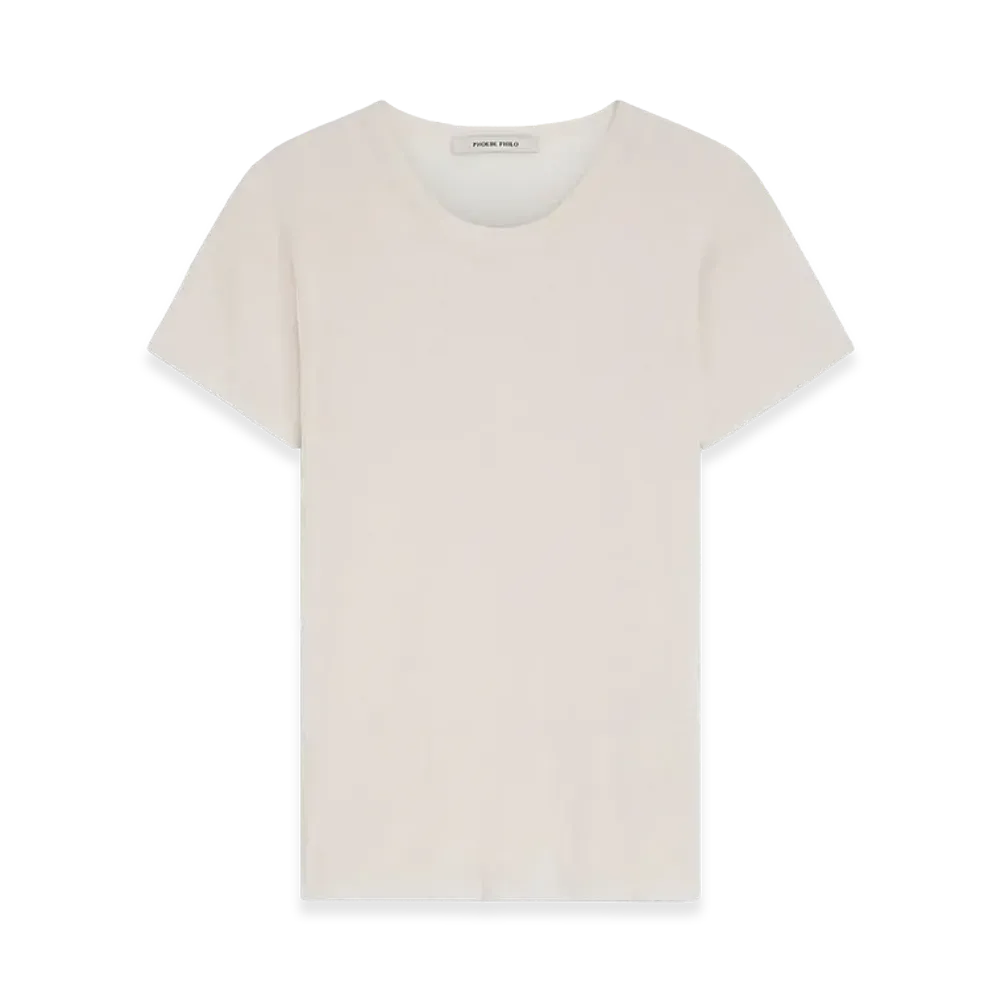 PHOEBE PHILO Women's T-Shirts "Ivory"