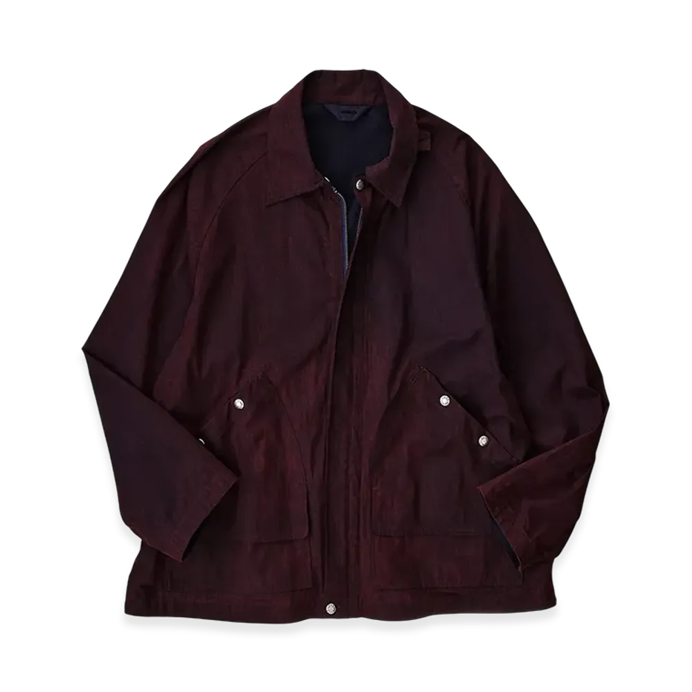 NICENESS Andy.H Solid Hunter Jacket "Red/Navy"