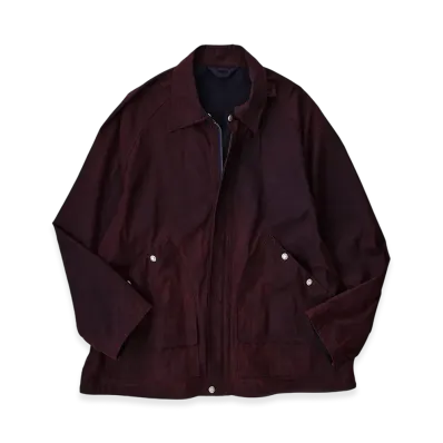 NICENESS Andy.H Solid Hunter Jacket "Red/Navy"