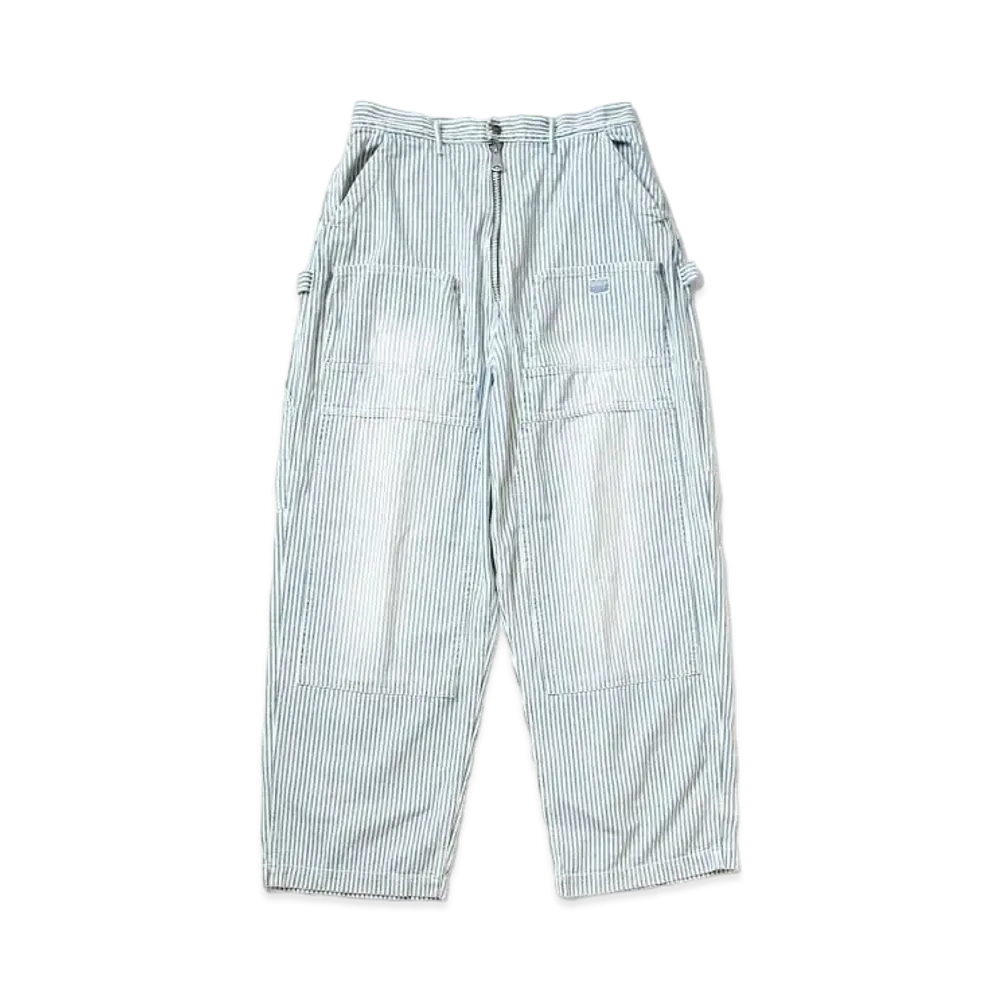 KAPITAL 10oz Hickory Wide Lumbar Pants "Hickory"