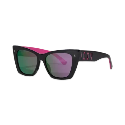 Dsquared2 Icon Fuchsia Sunglasses #1 "Black Pink"