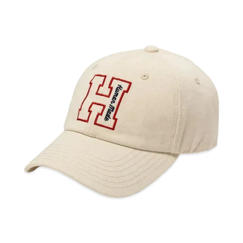 HUMAN MADE 6Panel Twill Cap #2 "White"