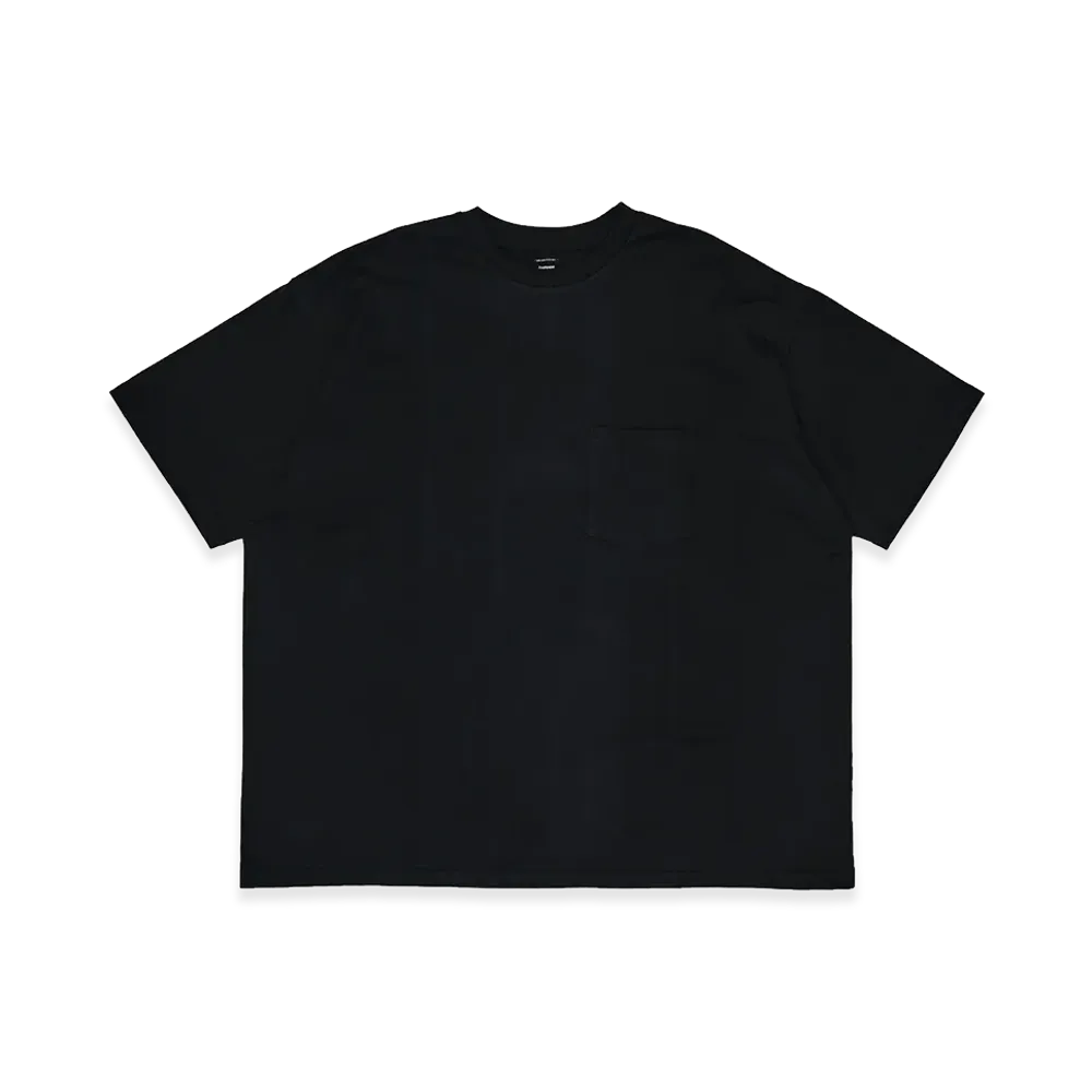 Graphpaper S/S Oversized Pocket Tee "Black"
