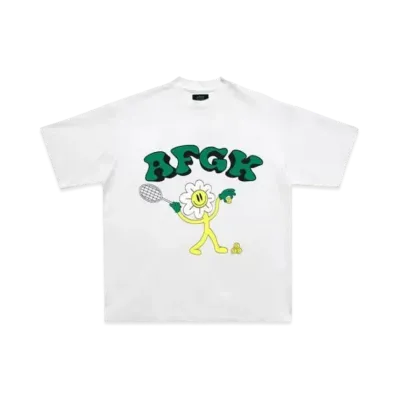 A FEW GOOD KIDS Acid Flower Tee "White"
