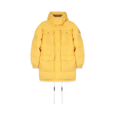 PALM ANGELS x MONCLER Genius Long Parka "Yellow"