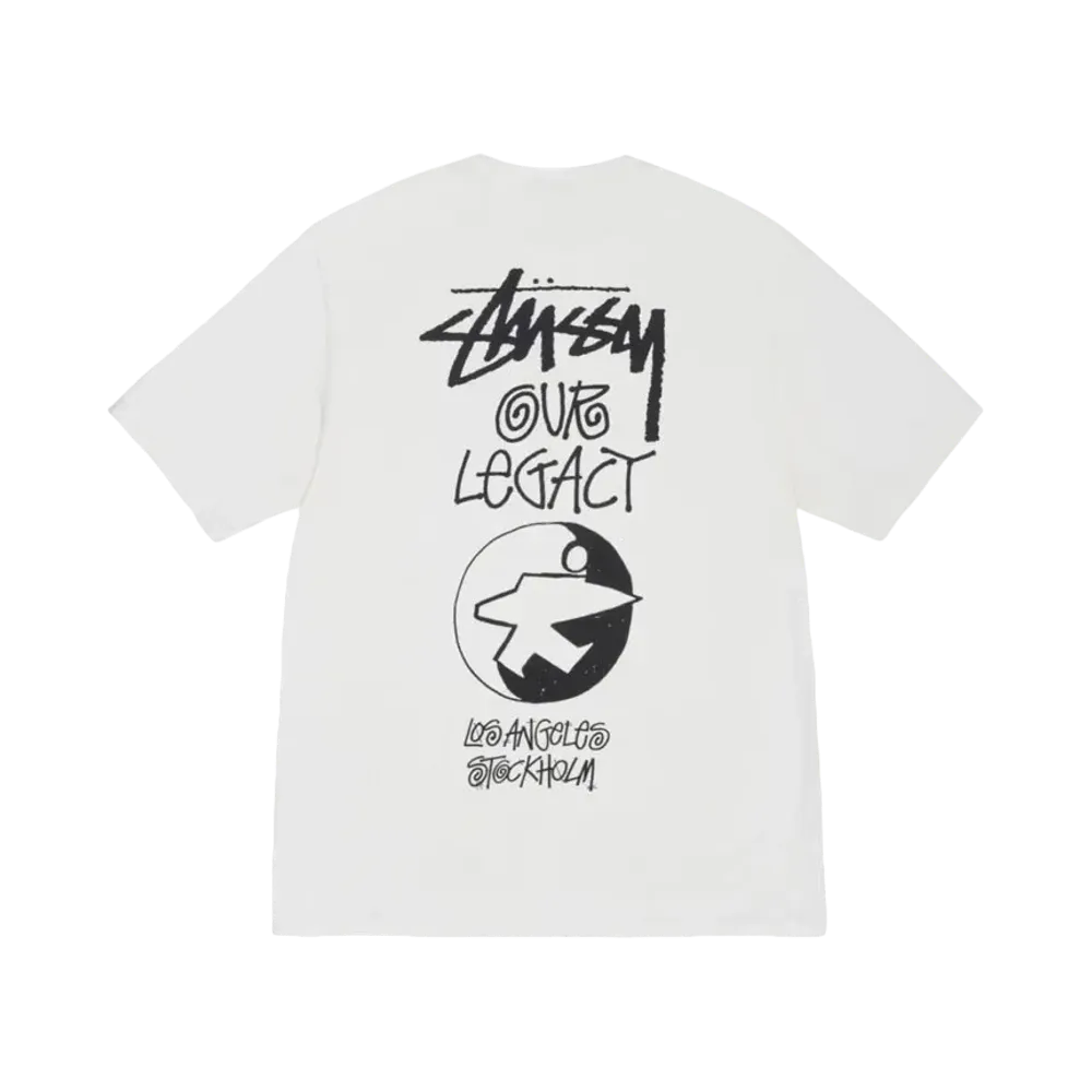 Stussy x OUR LEGACY Work Shop Surfman Tee Pigment Dyed "Natural"