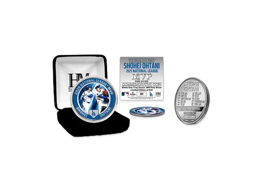 MLB Shohei Ohtani MVP Commemorative Pure Silver Goods "-"