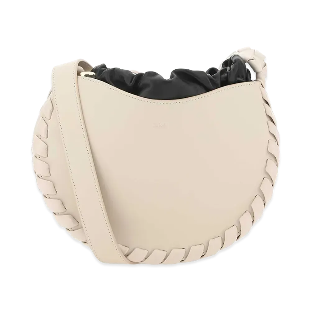Chloe Women's Leather Small Mate Crossbody Bag "Light Beige"