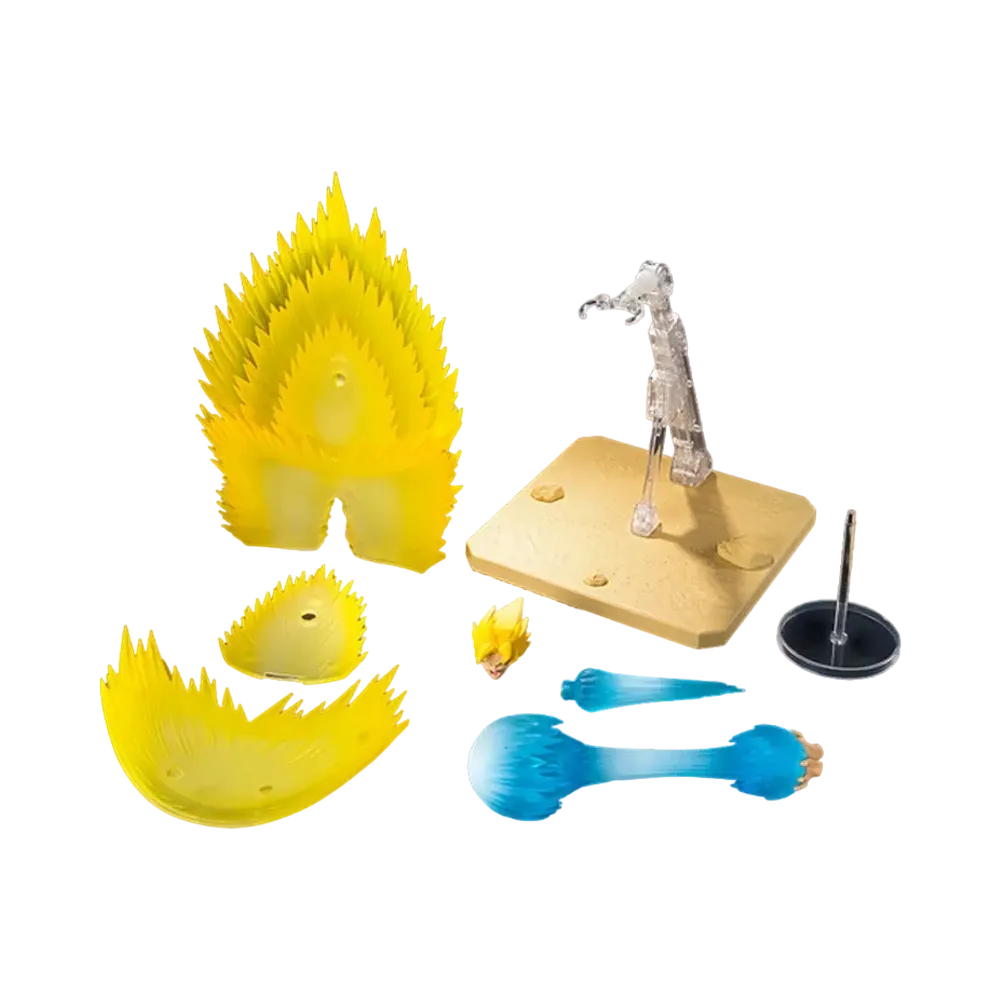 BANDAI "S.H.Figuarts" -Dragon Ball Z- SUPER SAIYAN SON GOKU'S EFECT PARTS SET-TELEPORT KAMEHAMEHA-