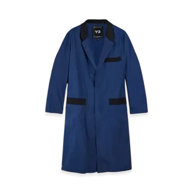 Y-3 Ultralight Nylon Blazer Coat "Dark Blue/Black"