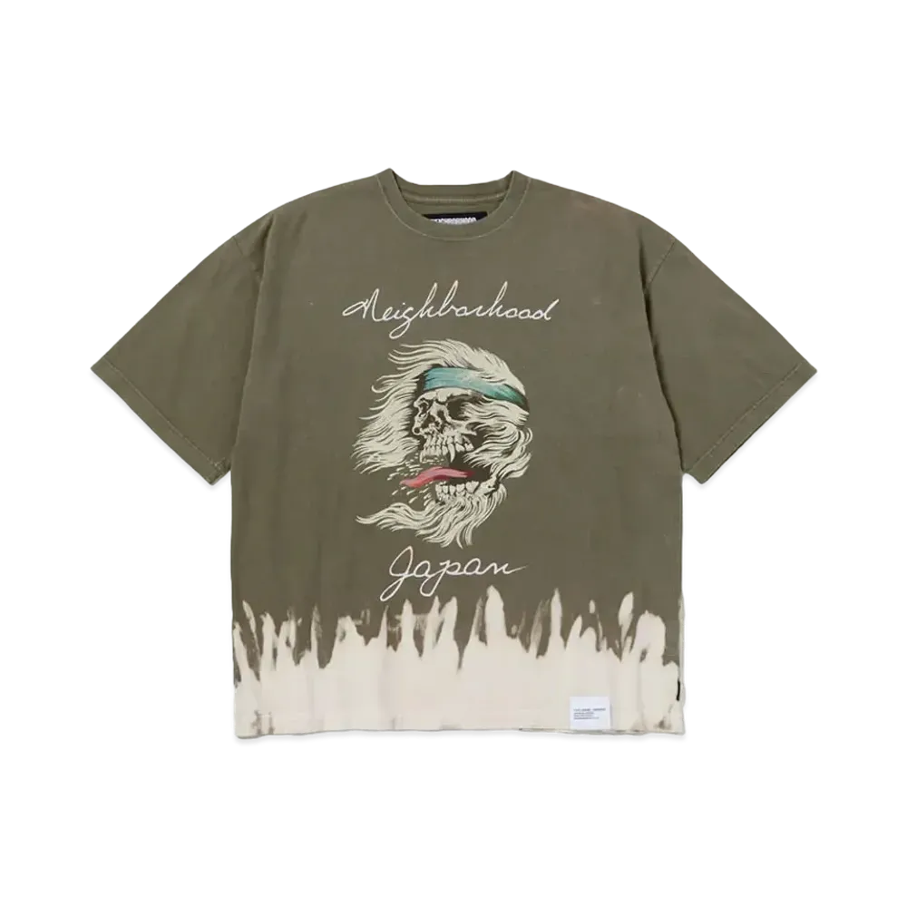 NEIGHBORHOOD Savage Crewneck SS "Olive Drab"