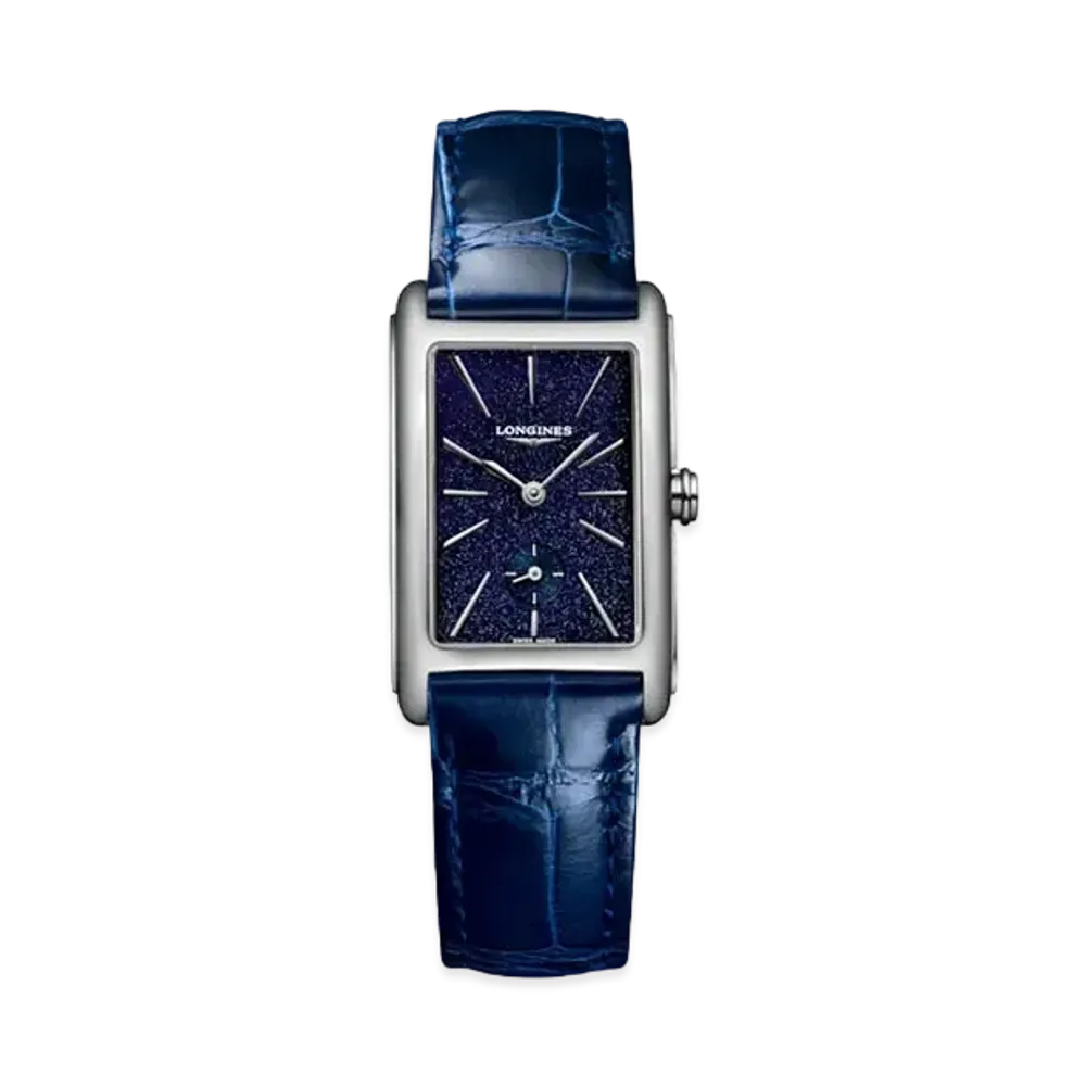 Longines Dolcevita 23.30 x 37.00 mm "Blue/Stainless Steel/Blue" L5.512.4.93.2