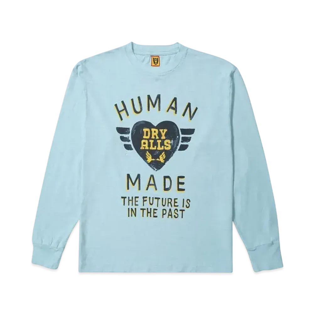 HUMAN MADE Graphic L/S T-Shirt "Blue"