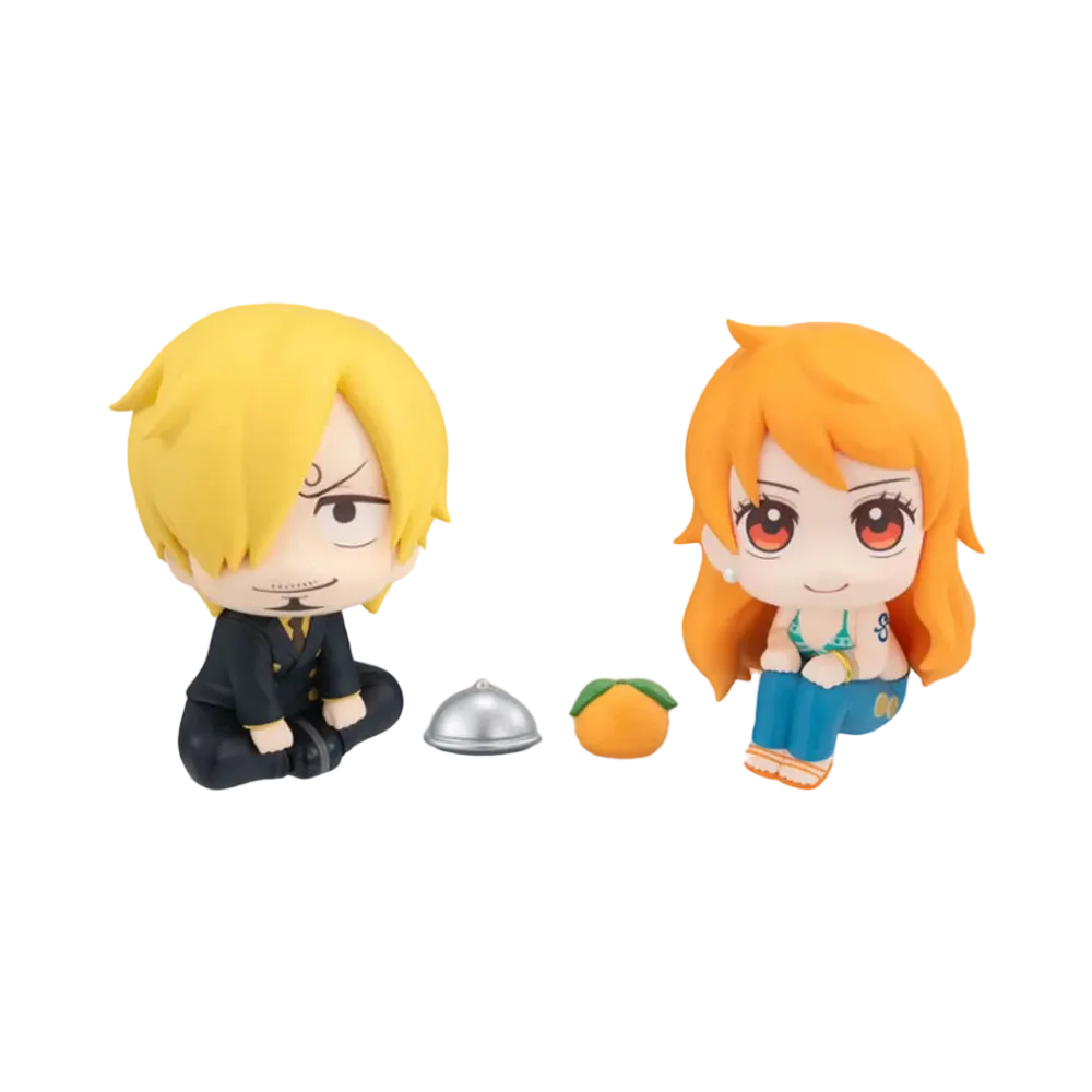 MegaHouse "Lookup" -ONE PIECE- Sanji & Nami Limited edition (Cloch & Mandarin set)