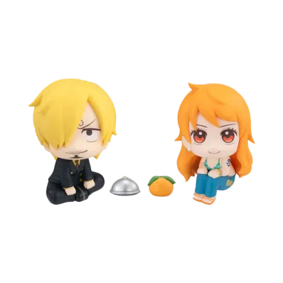 MegaHouse "Lookup" -ONE PIECE- Sanji & Nami Limited edition (Cloch & Mandarin set)