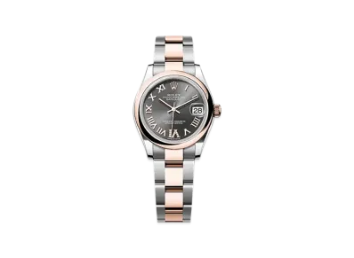 ROLEX Datejust 31mm Oystersteel & Everose Gold 278241 "Slate"