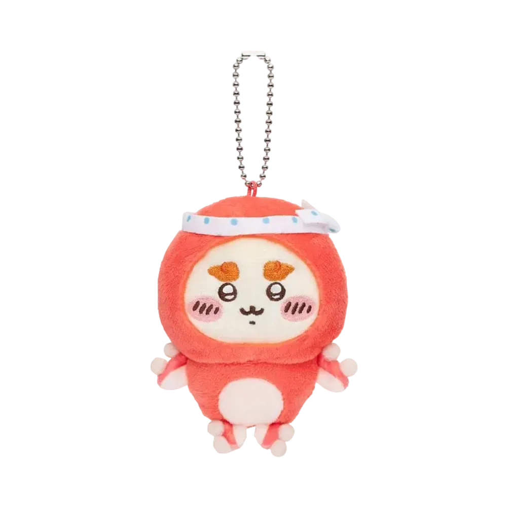 Gray Parka Service -Chiikawa Octopus Squid Kuji- D Prize Octopus Squid mascot Shisa