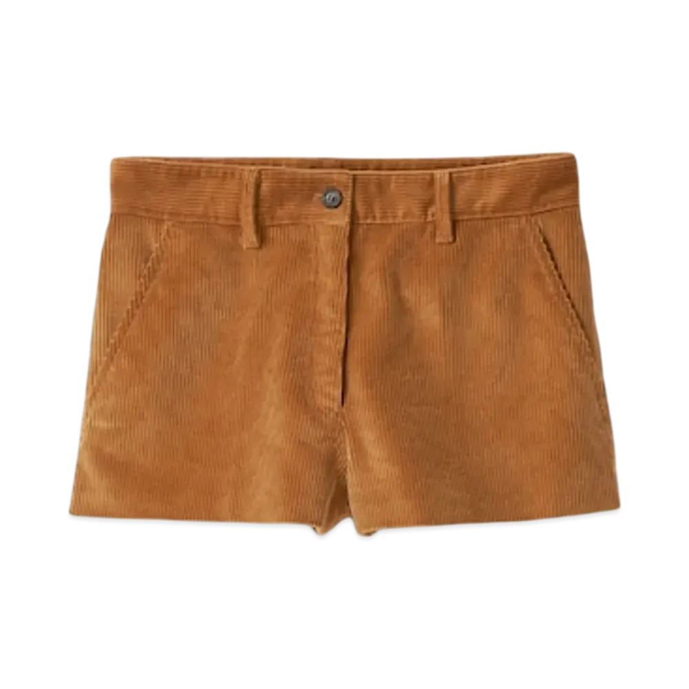 MIU MIU Women's Corduroy Shorts "Barley"
