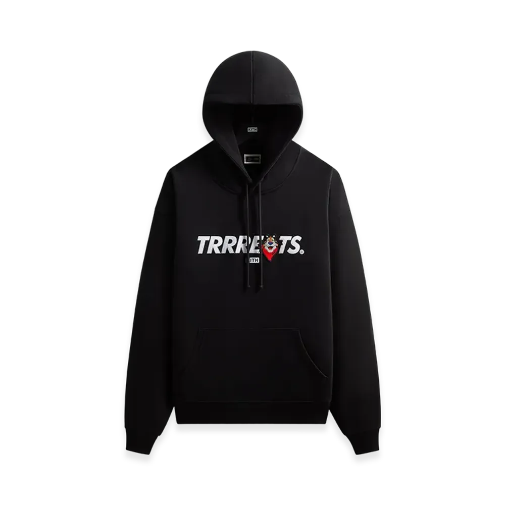Kith Treats x Kellogg's Frosted Flakes Cereal & Tony the Tiger Trrreats Nelson Hoodie "Black"