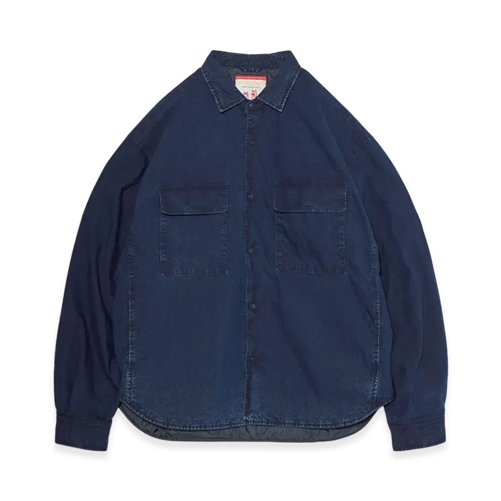 nanamica x A KIND OF GUISE Insulation Shirt "Indigo"